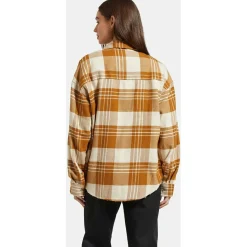 Brixton Bowery Classic Long-Sleeve Flannel - Women's-Women Casual Clothing|Tops & Shirts