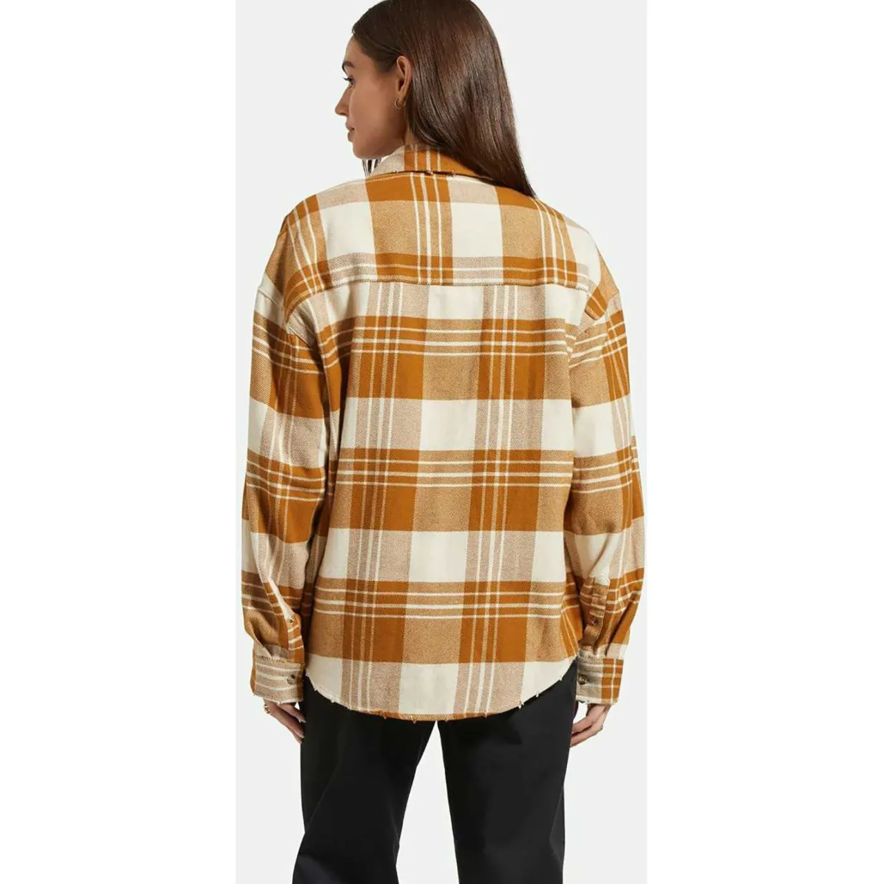 Brixton Bowery Classic Long-Sleeve Flannel - Women's-Women Casual Clothing|Tops & Shirts