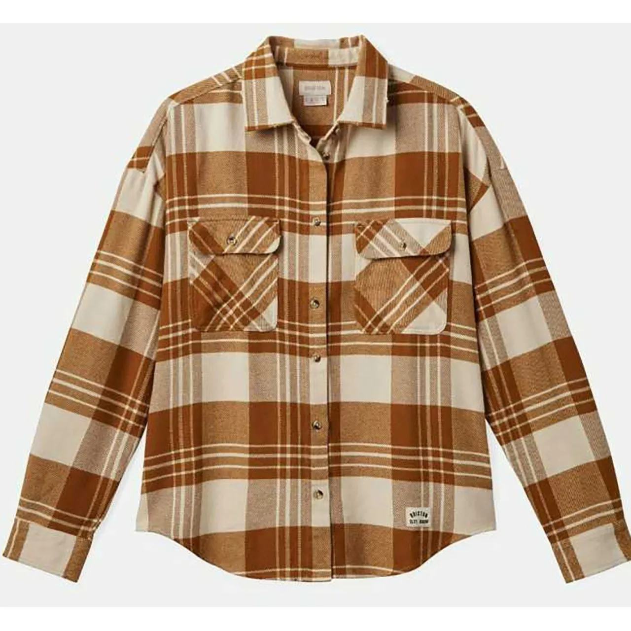 Brixton Bowery Classic Long-Sleeve Flannel - Women's-Women Casual Clothing|Tops & Shirts