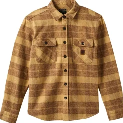 Brixton Bowery Heavy Weight Long-Sleeve Flannel - Men's- Casual Clothing|Shirts