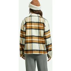 Brixton Bowery Soft Brushed Flannel - Women's-Women Tops & Shirts|Casual Clothing