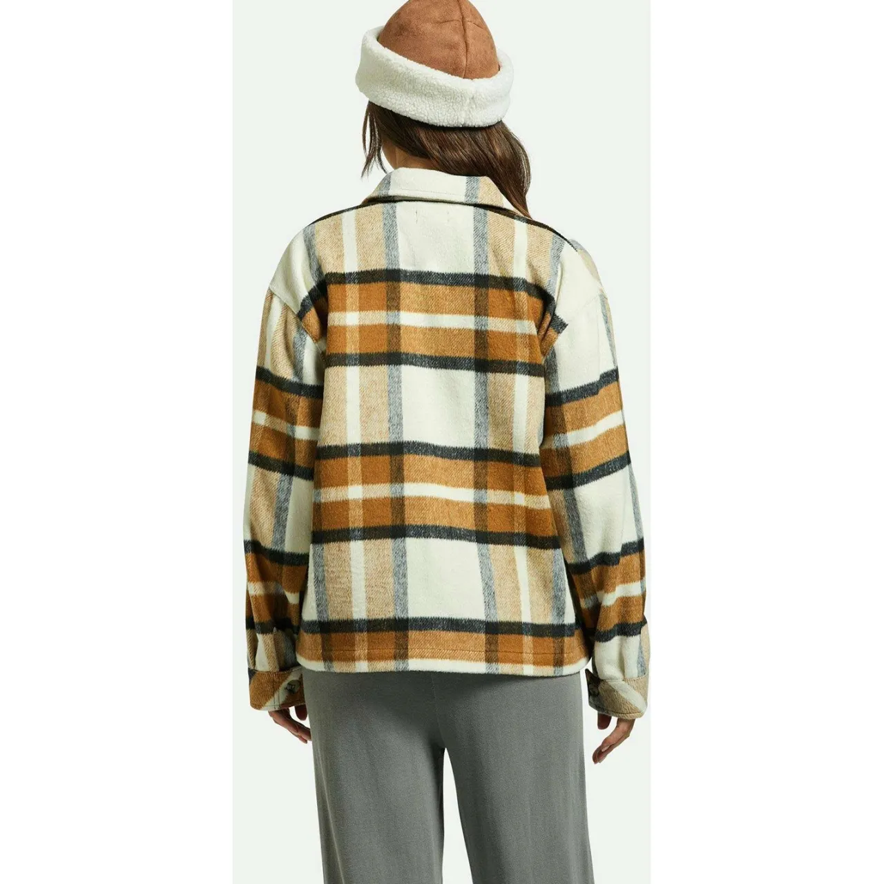 Brixton Bowery Soft Brushed Flannel - Women's-Women Tops & Shirts|Casual Clothing