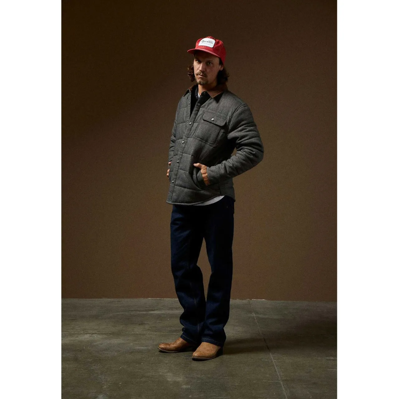 Brixton Cass Menswear Jacket - Men's- Casual Clothing|Snow Clothing