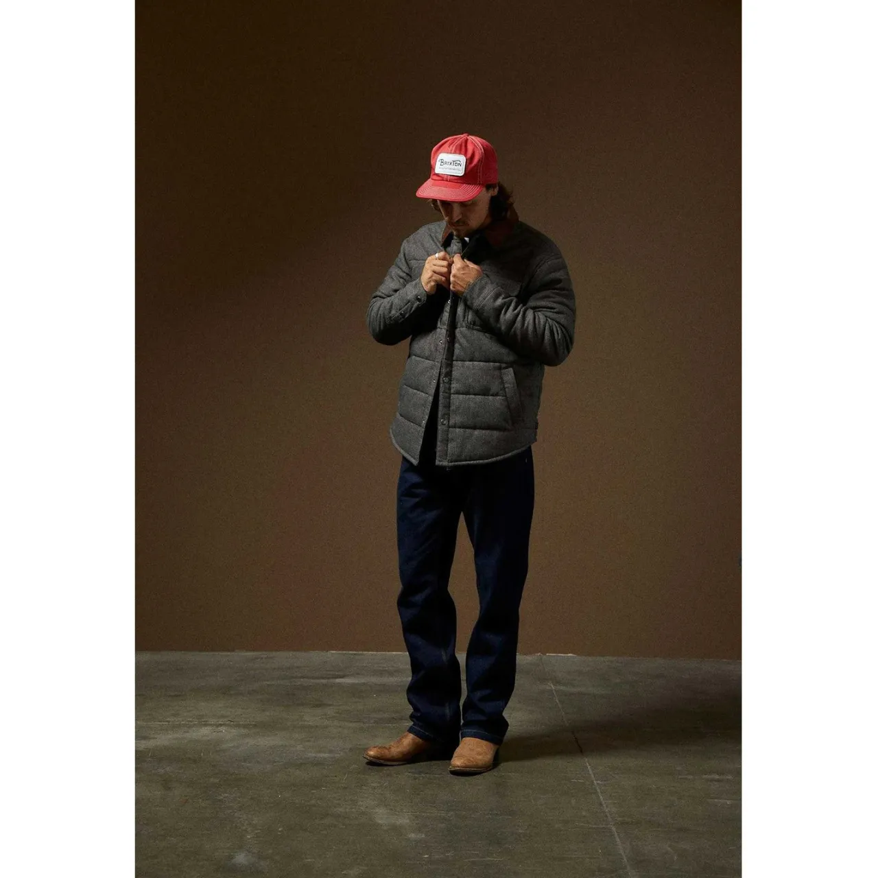 Brixton Cass Menswear Jacket - Men's- Casual Clothing|Snow Clothing