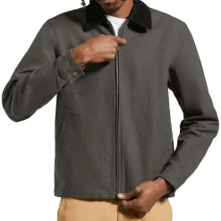 Brixton Mechanic Garage Zip Jacket - Men's- Casual Clothing|Snow Clothing