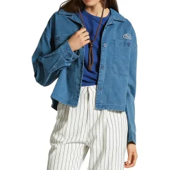 Brixton Utopia Overshirt - Women's-Women Casual Clothing|Snow Clothing