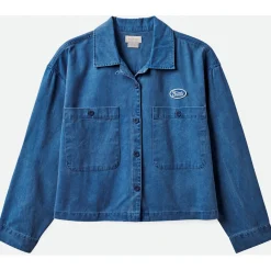 Brixton Utopia Overshirt - Women's-Women Casual Clothing|Snow Clothing