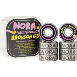 Bronson Speed Co. G3 Nora Vasconcellos Pro Skateboard Bearings- Bearings
