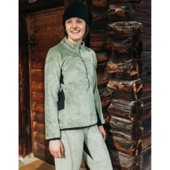 Burton AK Baker Hi-Loft Quarter-Zip Fleece - Women's-Women Snow Clothing