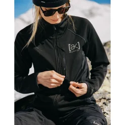 Burton AK Helium Grid Full-Zip Fleece - Women's-Women Casual Clothing|Snow Clothing
