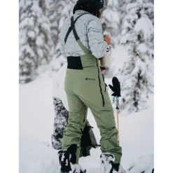 Burton AK Helium Hooded Stretch Jacket  + Kimmy Bib Pants - Women's 2024-Women Snow Clothing|Jacket & Pant Sets