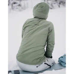 Burton AK Helium Hooded Stretch Jacket  + Kimmy Bib Pants - Women's 2024-Women Snow Clothing|Jacket & Pant Sets