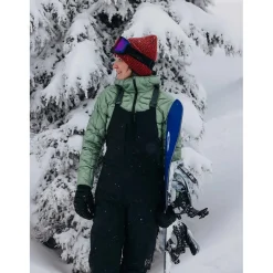 Burton AK Helium Hooded Stretch Jacket  + Kimmy Bib Pants - Women's 2024-Women Snow Clothing|Jacket & Pant Sets