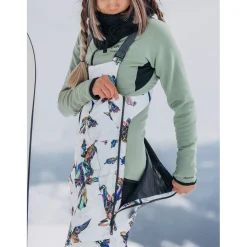 Burton AK Helium Hooded Stretch Jacket  + Kimmy Bib Pants - Women's 2024-Women Snow Clothing|Jacket & Pant Sets