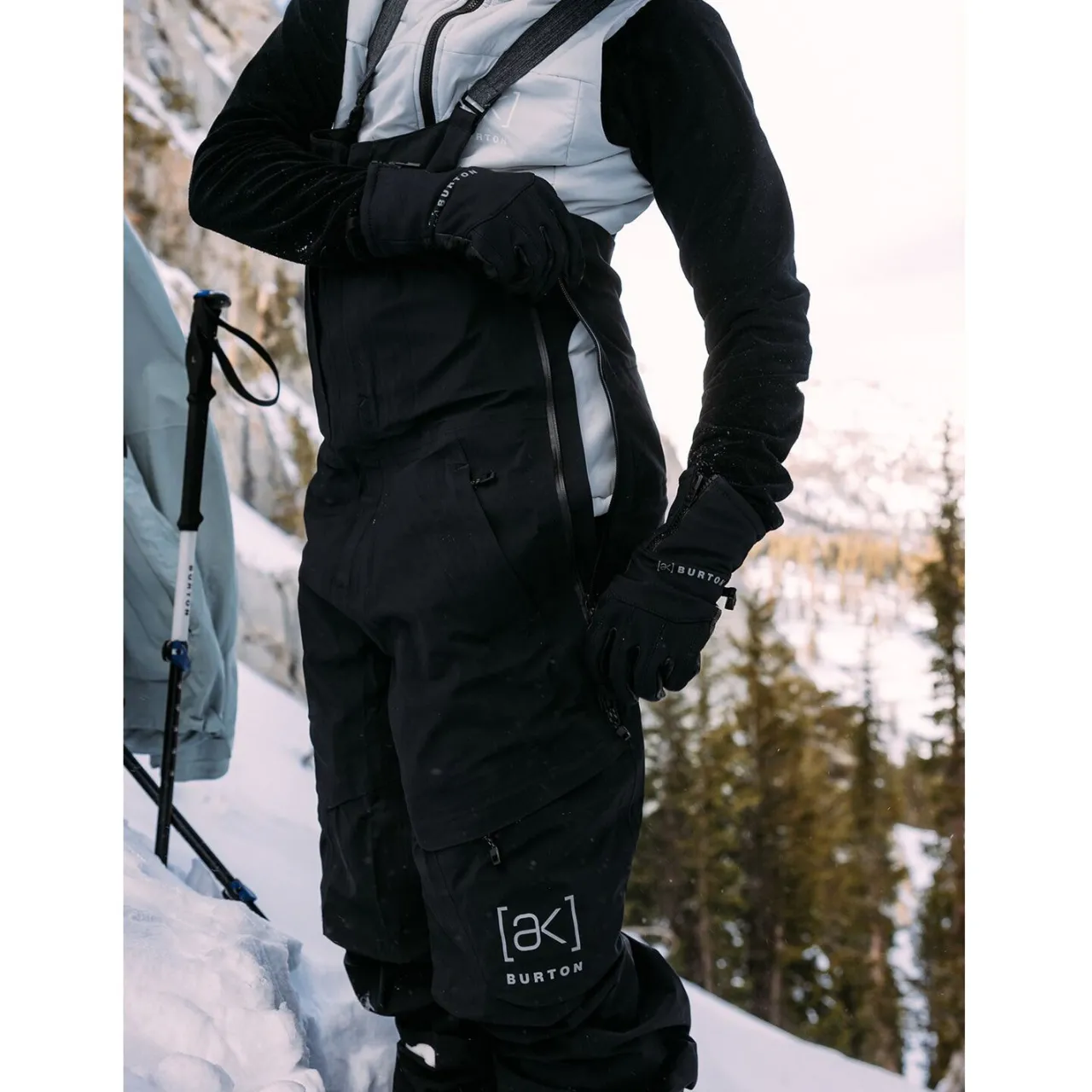 Burton AK Kimmy GORE-TEX 3L Stretch Bibs - Women's-Women Snow Clothing|Snowboard Pants & Bibs
