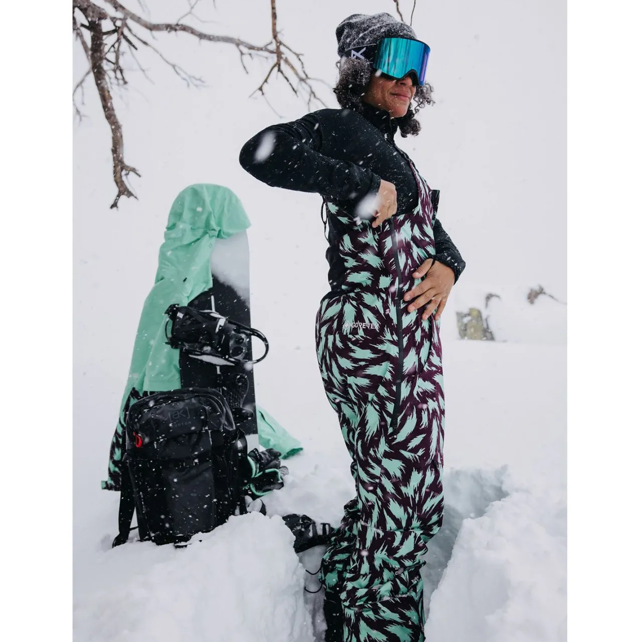 Burton AK Kimmy GORE-TEX 2L Bibs - Women's-Women Snow Clothing|Snowboard Pants & Bibs