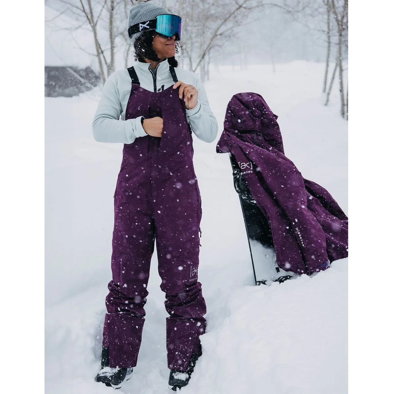 Burton AK Kimmy GORE-TEX 2L Bibs - Women's-Women Snow Clothing|Snowboard Pants & Bibs