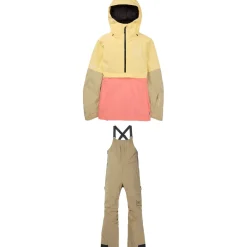 Burton AK 2L GORE-TEX Kimmy Anorak - Women's + AK 2L GORE-TEX Kimmy Bib Pants - Women's-Women Snow Clothing|Jacket & Pant Sets