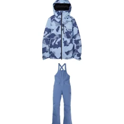 Burton AK 2L GORE-TEX Upshift Jacket + Reserve Stretch Bibs - Women's 2024-Women Snow Clothing|Jacket & Pant Sets