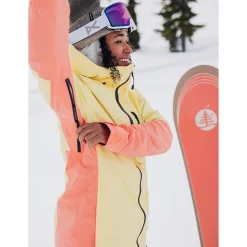 Burton AK 2L GORE-TEX Upshift Jacket + Reserve Stretch Bibs - Women's 2024-Women Snow Clothing|Jacket & Pant Sets