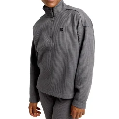 Burton Amora Waffle Mock Neck Sweater - Women's-Women Casual Clothing|Sweaters