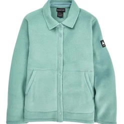 Burton Cinder Fleece Snap Shirt - Women's-Women Casual Clothing|T-Shirts & Tank Tops