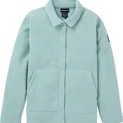 Burton Cinder Fleece Snap Shirt - Women's-Women Casual Clothing|T-Shirts & Tank Tops