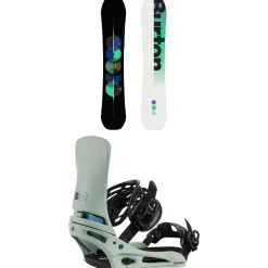 Burton Custom Snowboard + Cartel X Snowboard Bindings 2025- Snowboards With Bindings|Snowboard Packages