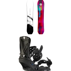 Burton Family Tree Gril Master Snowboard + Escapade EST Snowboard Bindings - Women's 2025- Snowboards With Bindings|Snowboard Packages