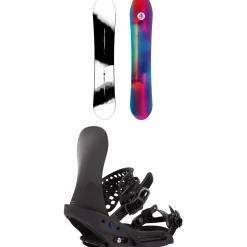 Burton Family Tree High Fidelity Snowboard + X EST Snowboard Bindings 2025- Snowboards With Bindings|Snowboard Packages