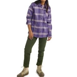 Burton Favorite Long-Sleeve Flannel - Women's-Women Casual Clothing|Tops & Shirts