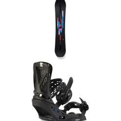 Burton Feelgood Flying V Snowboard + Escapade EST Snowboard Bindings - Women's 2025- Snowboards With Bindings|Snowboard Packages