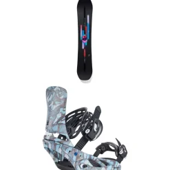 Burton Feelgood Flying V Snowboard + Lexa Snowboard Bindings - Women's 2025- Snowboards With Bindings|Snowboard Packages