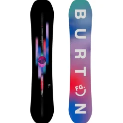 Burton Feelgood Flying V Snowboard + Lexa Snowboard Bindings - Women's 2025- Snowboards With Bindings|Snowboard Packages