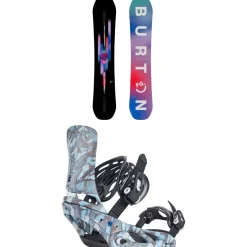 Burton Feelgood Snowboard + Lexa Snowboard Bindings - Women's 2025- Snowboards With Bindings|Snowboard Packages