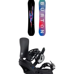 Burton Feelgood Snowboard + Lexa EST Snowboard Bindings - Women's 2025- Snowboards With Bindings|Snowboard Packages