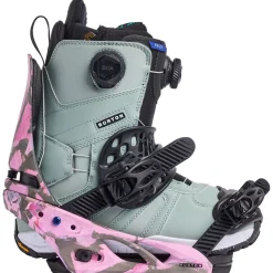 Burton Fish 3D Snowboard + Lexa X Snowboard Bindings - Women's 2025- Snowboards With Bindings|Snowboard Packages
