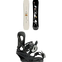 Burton Good Company Snowboard + Scribe Snowboard Bindings - Women's 2025- Snowboards With Bindings|Snowboard Packages