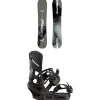 Burton Instigator Flat Top Snowboard + Mission Snowboard Bindings 2025- Snowboards With Bindings|Snowboard Packages