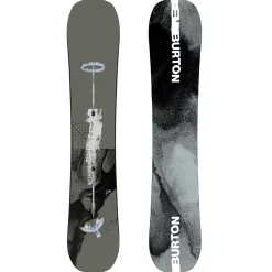 Burton Instigator Flat Top Snowboard + Freestyle Snowboard Bindings 2025- Snowboards With Bindings|Snowboard Packages