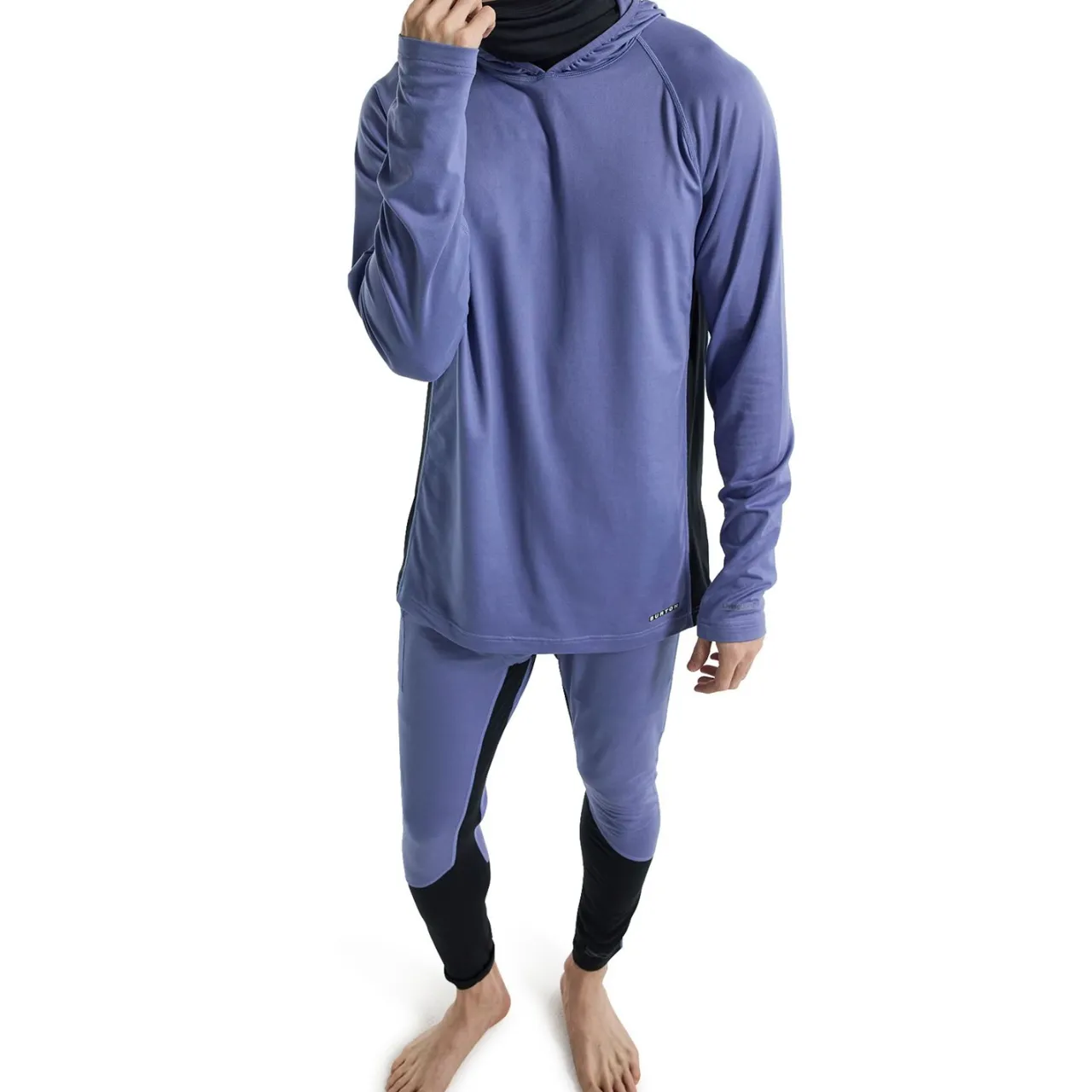 Burton Midweight X Long Neck Hooded Base Layer Top- Base Layers|Snow Clothing