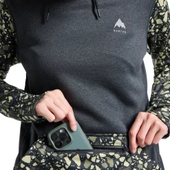 Burton Oak Long Pullover Hoodie - Women's-Women Casual Clothing|Sweatshirts & Fleece