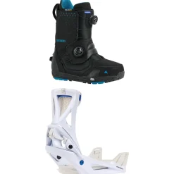 Burton Photon Step On Soft Snowboard Boots + Step On Genesis Snowboard Bindings 2025- Step On Packages|Snowboard Packages