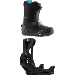 Burton Photon Step On Wide Snowboard Boots + Step On Genesis Snowboard Bindings 2025- Step On Packages|Snowboard Packages