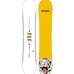 Burton Process Flying V Snowboard + Cartel EST Snowboard Bindings 2025- Snowboards With Bindings|Snowboard Packages