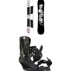 Burton Rewind Snowboard + Escapade EST Snowboard Bindings - Women's 2025- Snowboards With Bindings|Snowboard Packages
