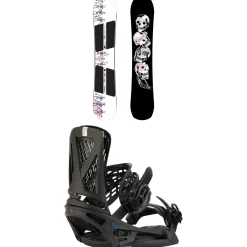 Burton Rewind Snowboard + Genesis EST Snowboard Bindings 2025- Snowboards With Bindings|Snowboard Packages