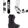 Burton Rewind Snowboard + Step On Snowboard Bindings + Ruler Step On Snowboard Boots 2025- Step On Packages|Snowboard Packages