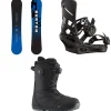 Burton Ripcord Snowboard + Mission Snowboard Bindings + Ruler Boa Snowboard Boots 2025- Snowboards, Bindings & Boots|Snowboard Packages