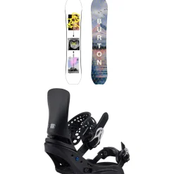 Burton Story Board Snowboard + Lexa X EST Snowboard Bindings - Women's 2025- Snowboards With Bindings|Snowboard Packages